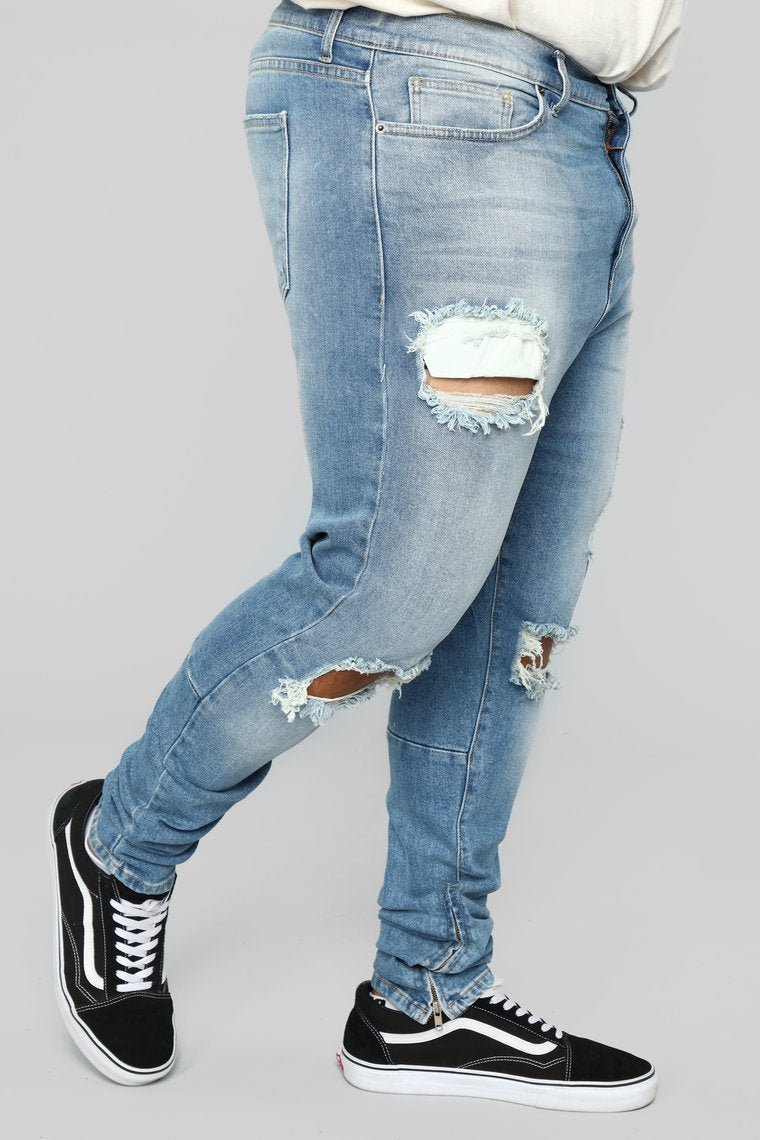 Herse Skinny Jeans - MediumBlueWash - jameswhite001