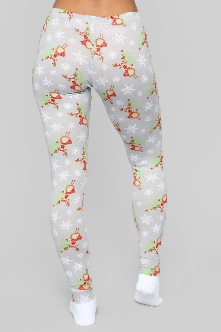 Holly Jolly PJ Set - Grey - jameswhite001