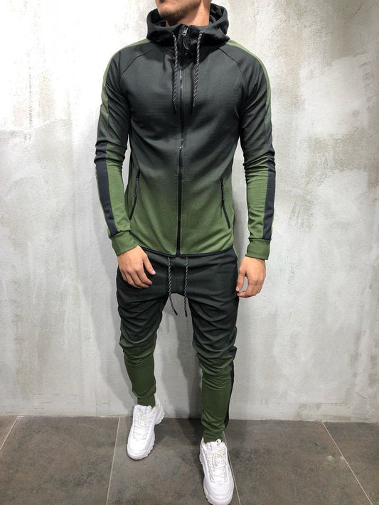 HOODED TRACKSUIT DIP DYE WASH 3961 - jameswhite001