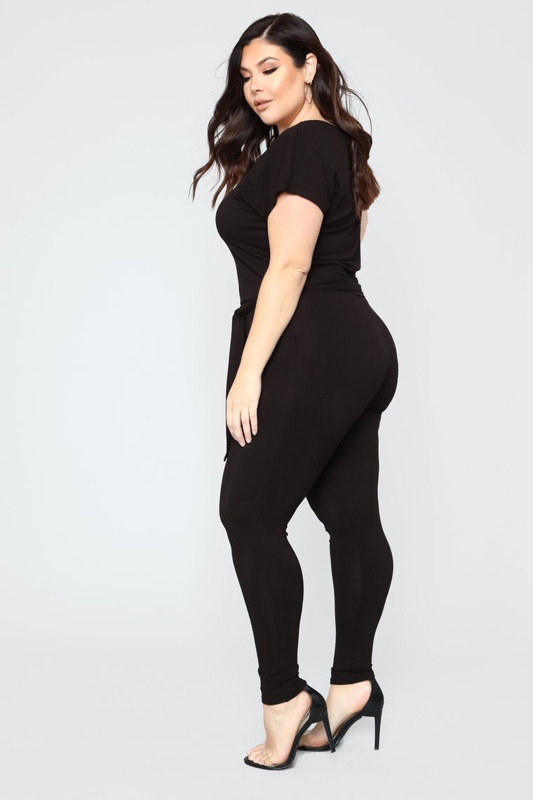 Hug Me Tight Jumpsuit - Black - jameswhite001