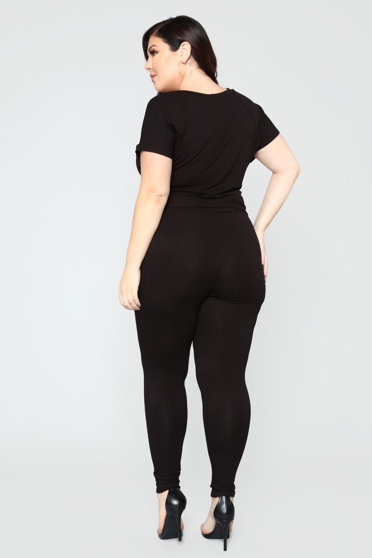 Hug Me Tight Jumpsuit - Black - jameswhite001