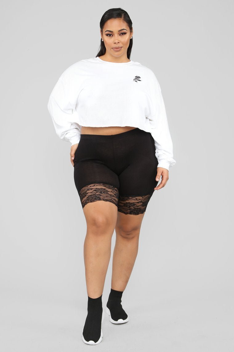 I Know I'm Complicated LS Top - White - jameswhite001