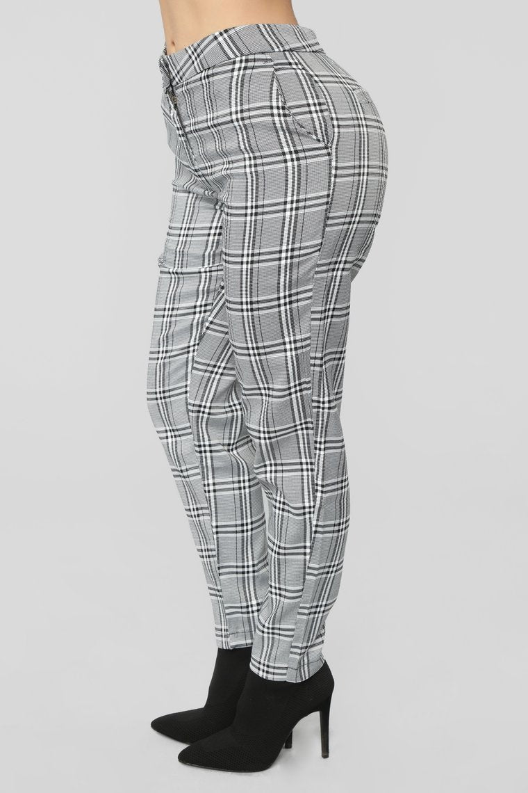 I'm The Boss Suit Set - Grey Plaid - jameswhite001