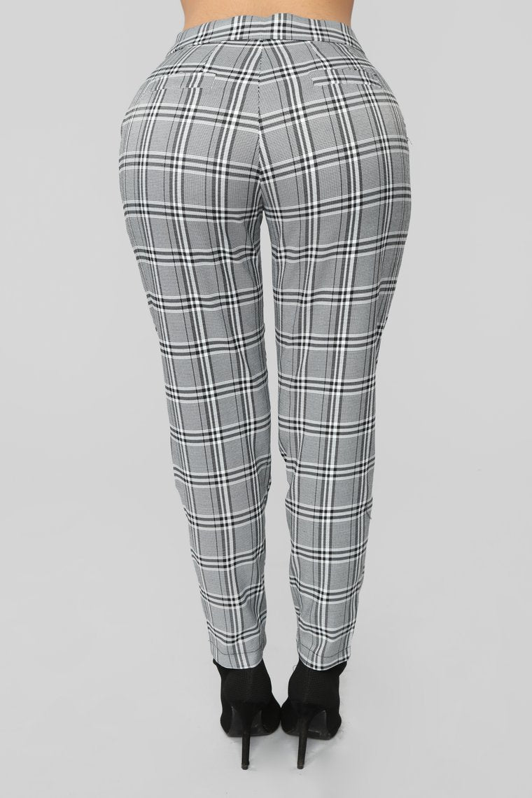 I'm The Boss Suit Set - Grey Plaid - jameswhite001