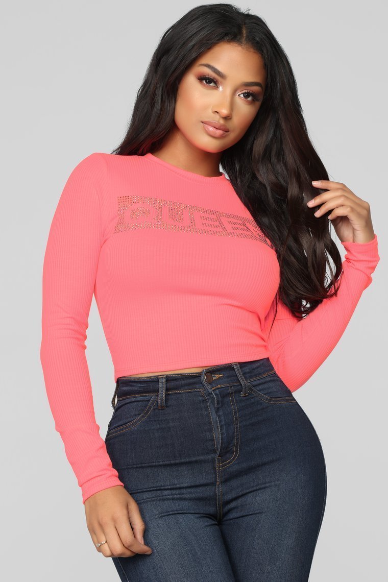 Independent Queen Top - Neon Pink - jameswhite001