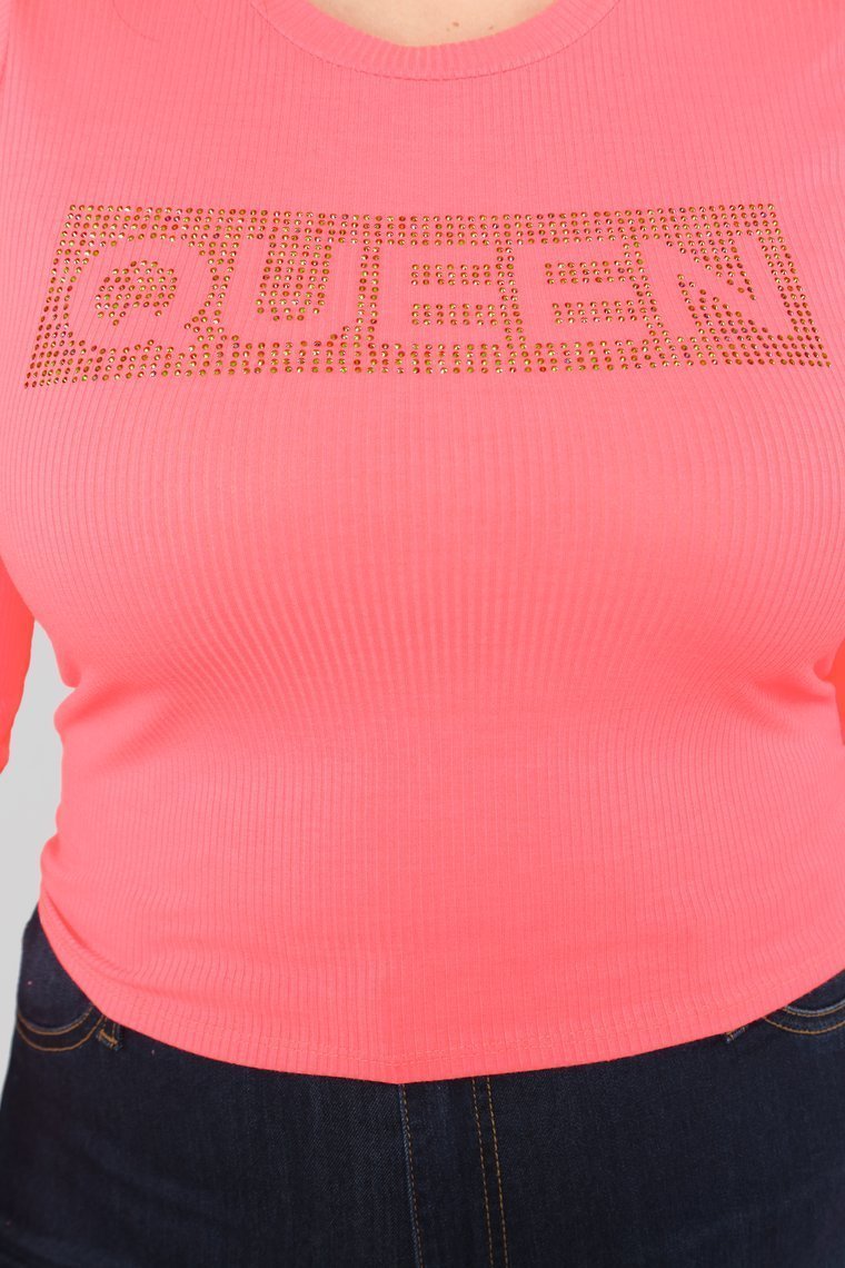 Independent Queen Top - Neon Pink - jameswhite001