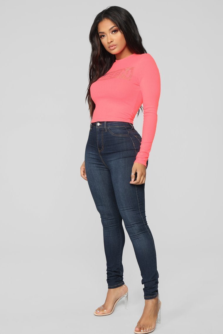 Independent Queen Top - Neon Pink - jameswhite001