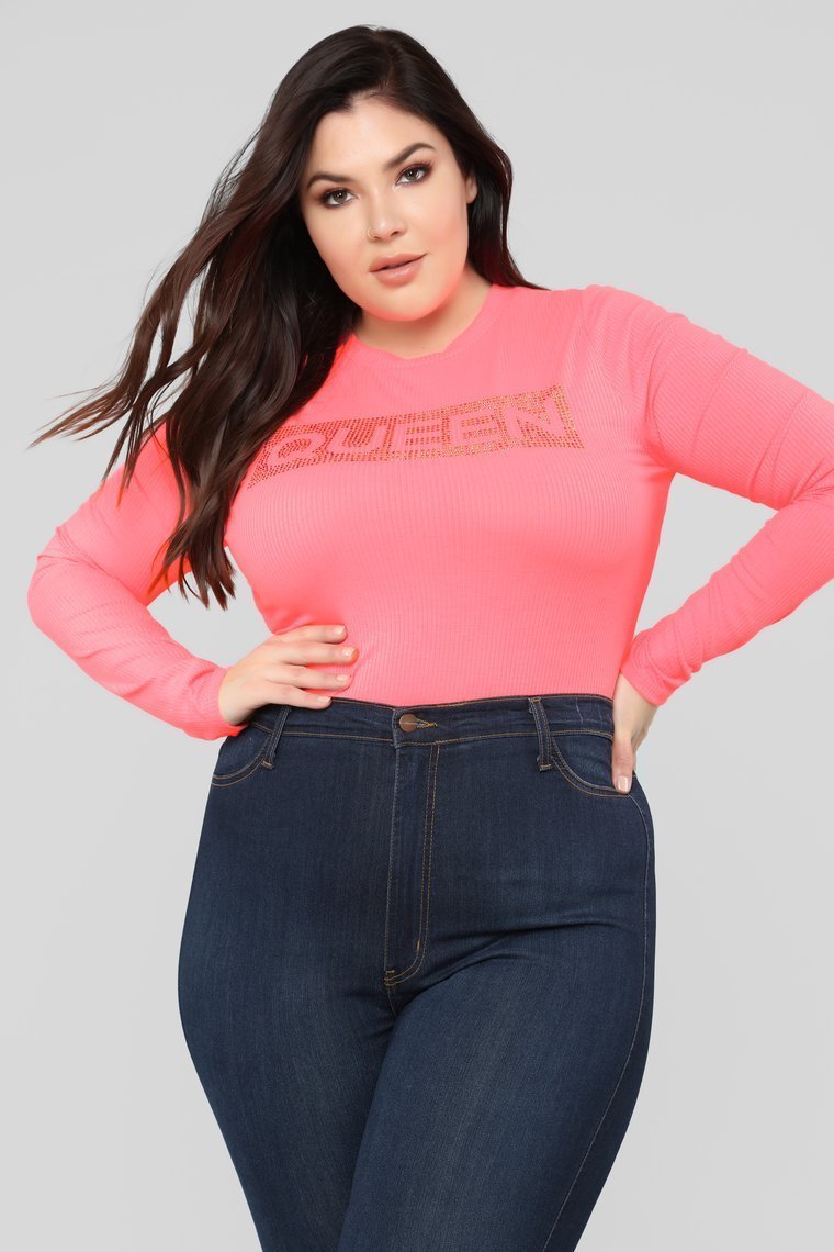 Independent Queen Top - Neon Pink - jameswhite001