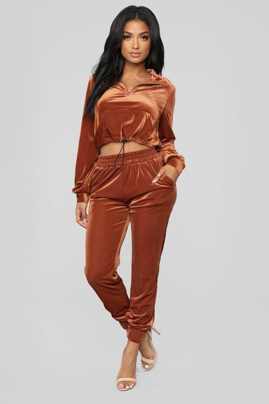 Issa Vibe Set - Rust - jameswhite001