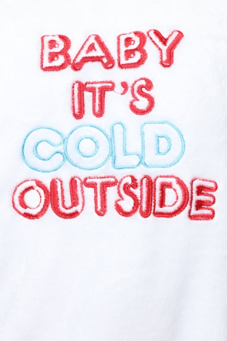 It's Cold Outside PJ Set - Blue/Combo - jameswhite001