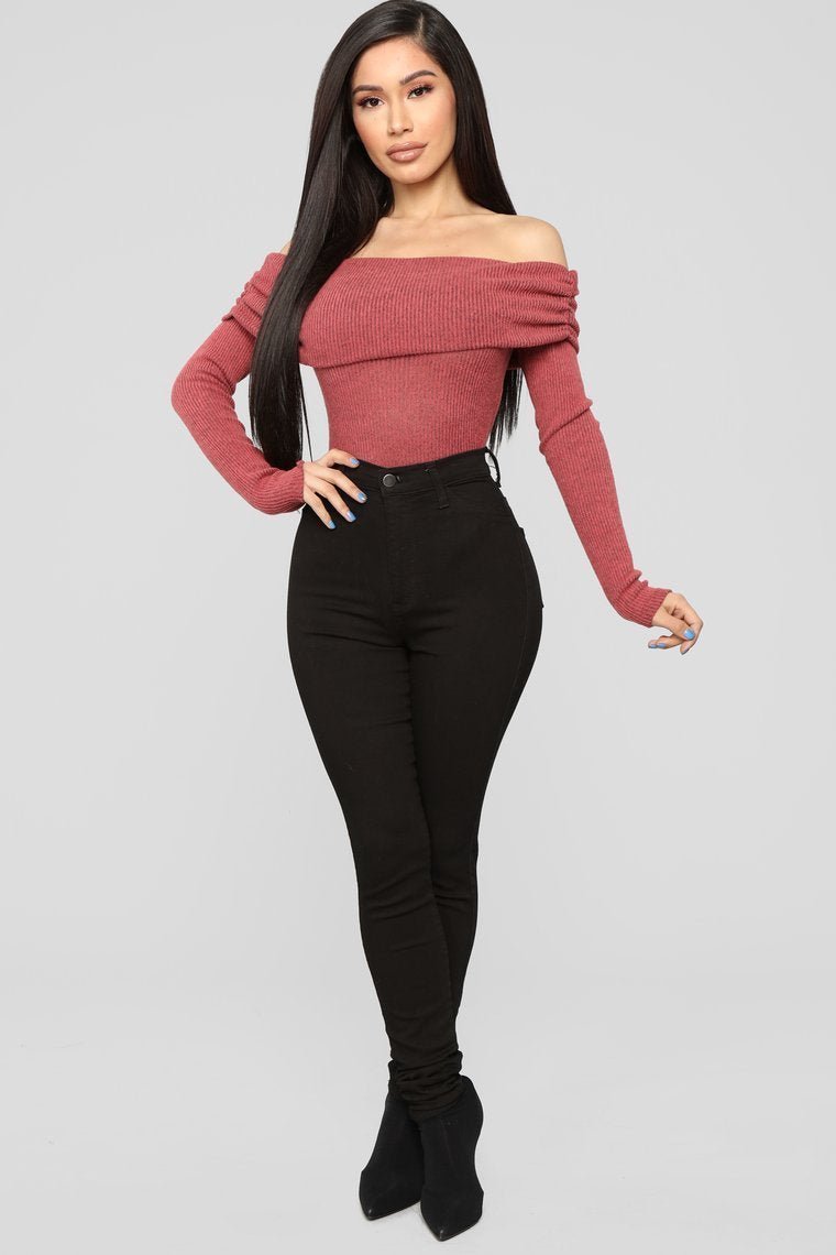 It's Time Bodysuit - Rust - jameswhite001