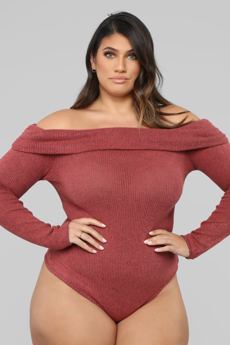 It's Time Bodysuit - Rust - jameswhite001