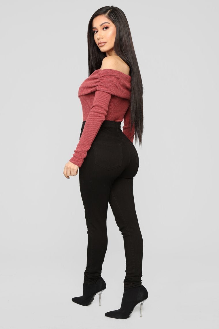 It's Time Bodysuit - Rust - jameswhite001