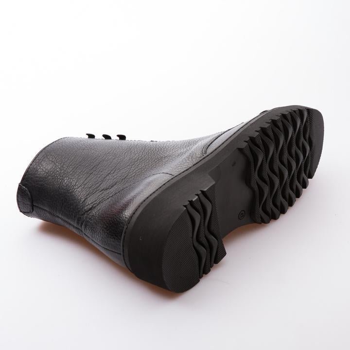 IVAN - BLACK - CALF GRAIN LEATHER - jameswhite001