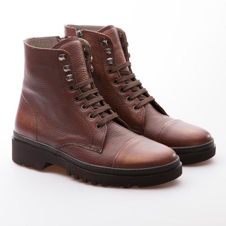IVAN - TOBACCO - CALF GRAIN LEATHER - jameswhite001