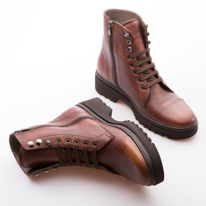 IVAN - TOBACCO - CALF GRAIN LEATHER - jameswhite001