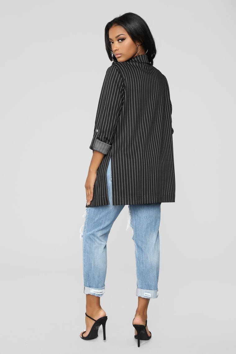 Jax Distressed High Rise Jeans - Light Blue Wash - jameswhite001