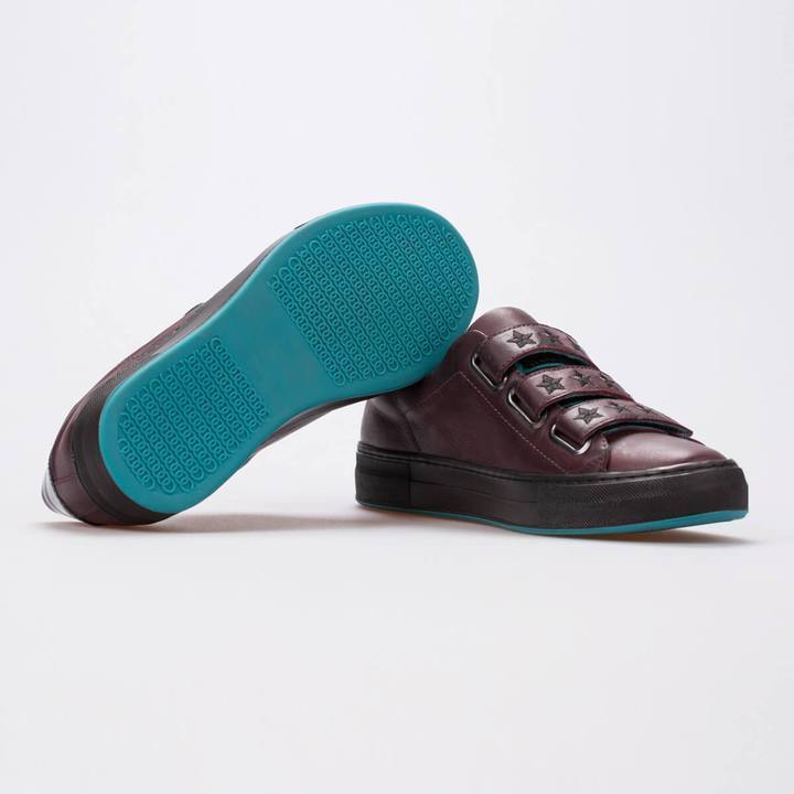 JENNA – LEATHER BORDEAUX - jameswhite001