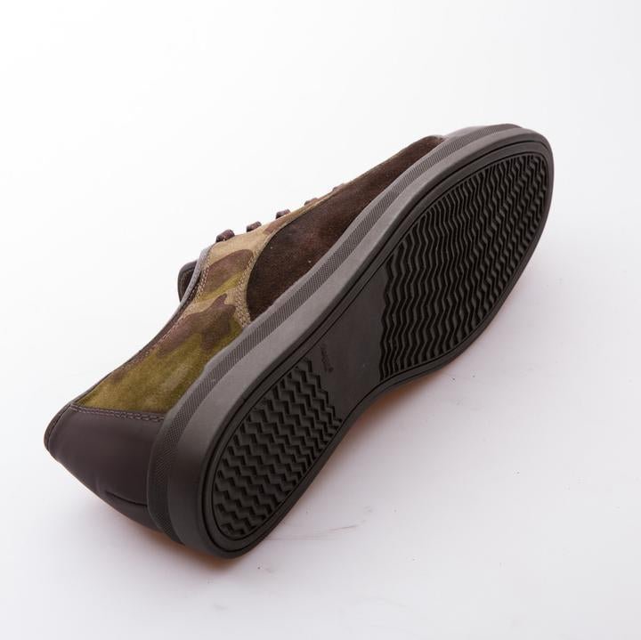 JERIAH - KHAKI & BROWN - SUEDE & CALF LEATHER - jameswhite001