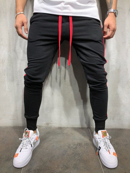 JOGGER SWEATPANTS SIDE STRIPES 3997 - jameswhite001