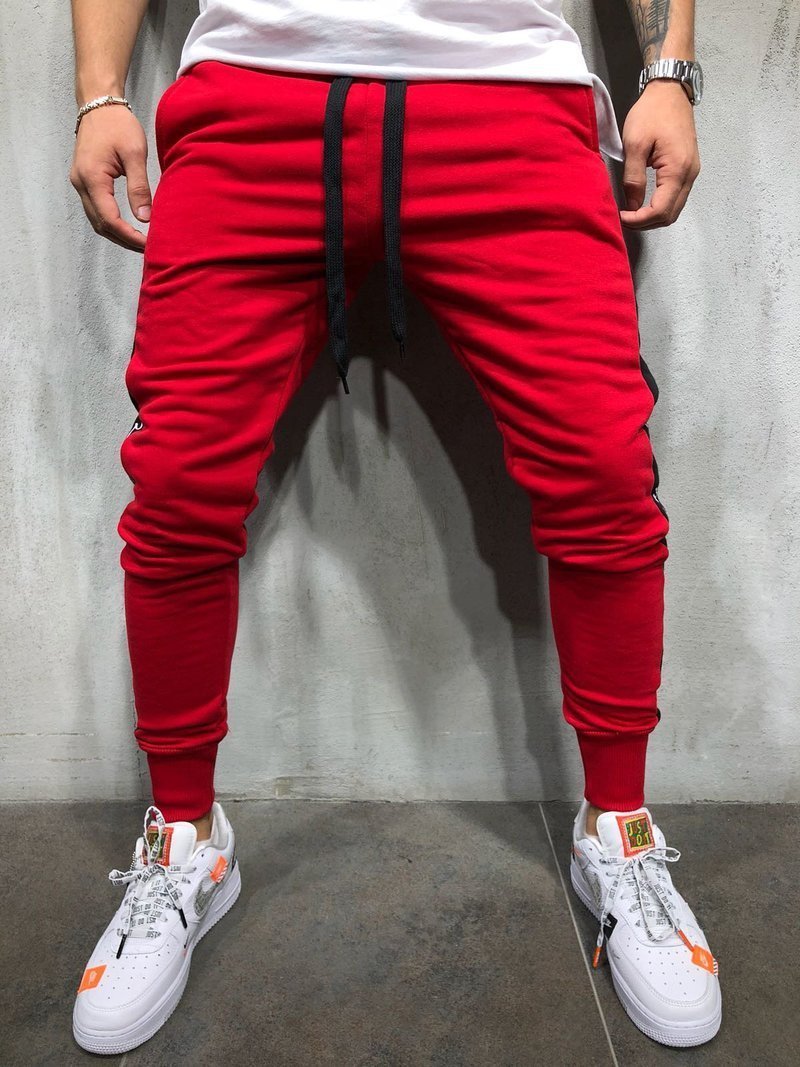 JOGGER SWEATPANTS SIDE STRIPES 4000 - jameswhite001