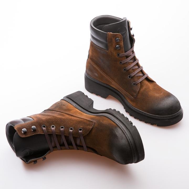 JONATHAN - TOBACCO - WAXY SUEDE - jameswhite001