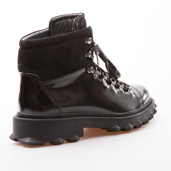 KANYE - BLACK - CALF LACK LEATHER - jameswhite001