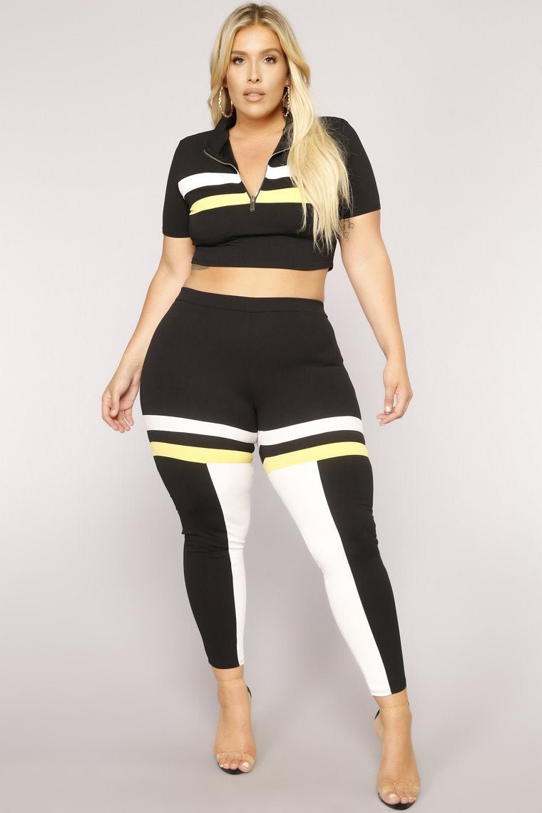 Keep Track Colorblock Set - Black/Yellow - jameswhite001