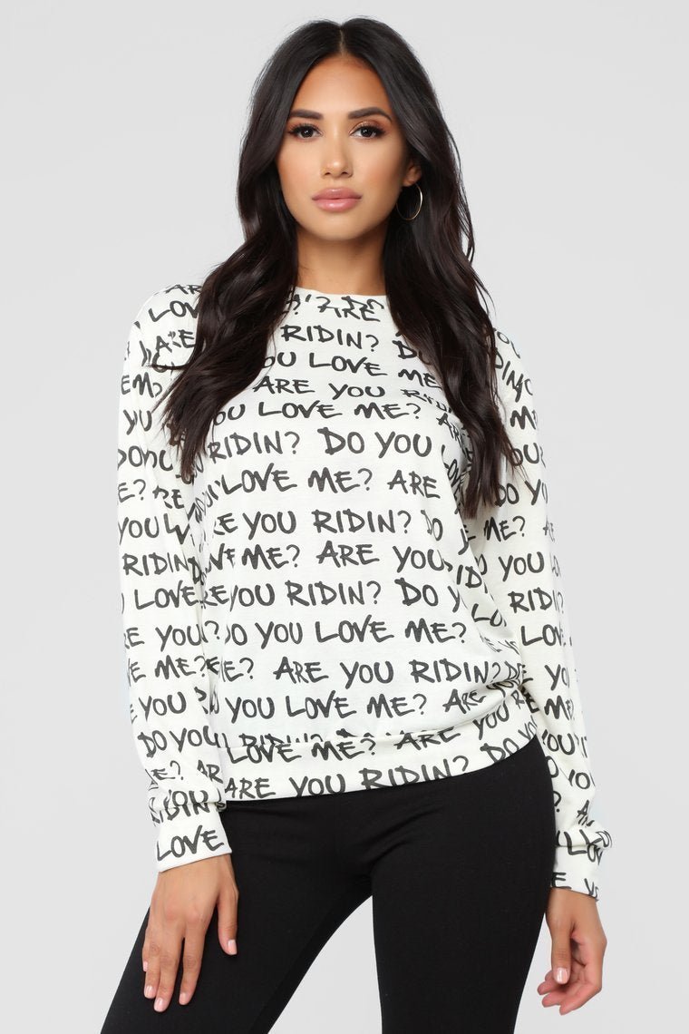 Keke Sweatshirt - Ivory Combo - jameswhite001