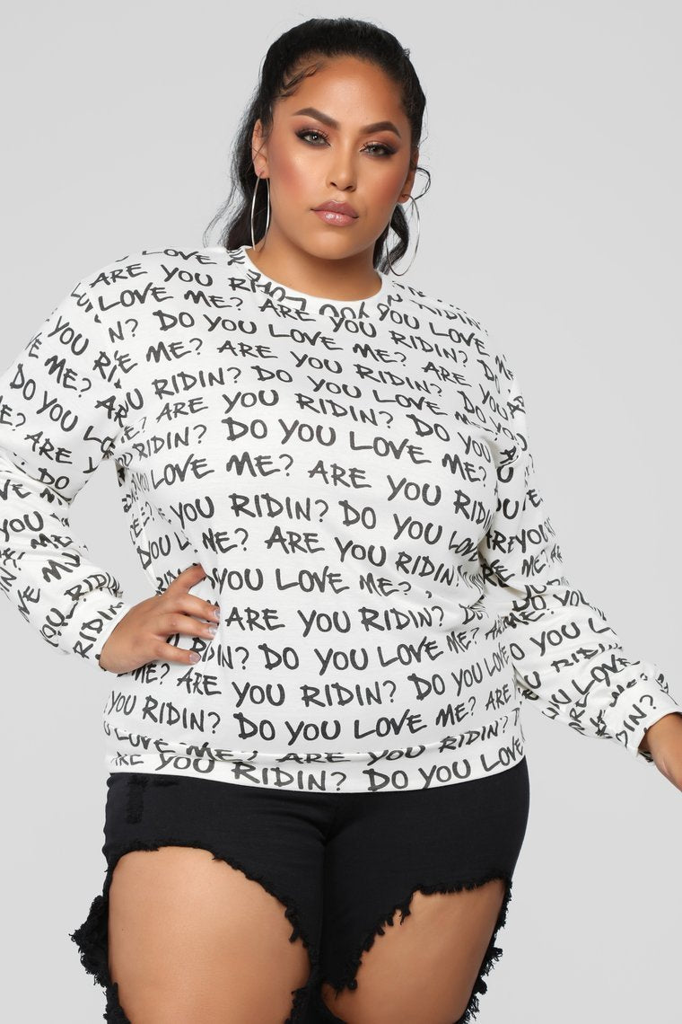 Keke Sweatshirt - Ivory Combo - jameswhite001