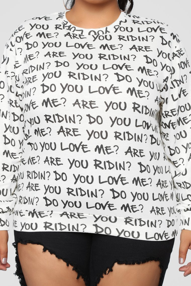 Keke Sweatshirt - Ivory Combo - jameswhite001