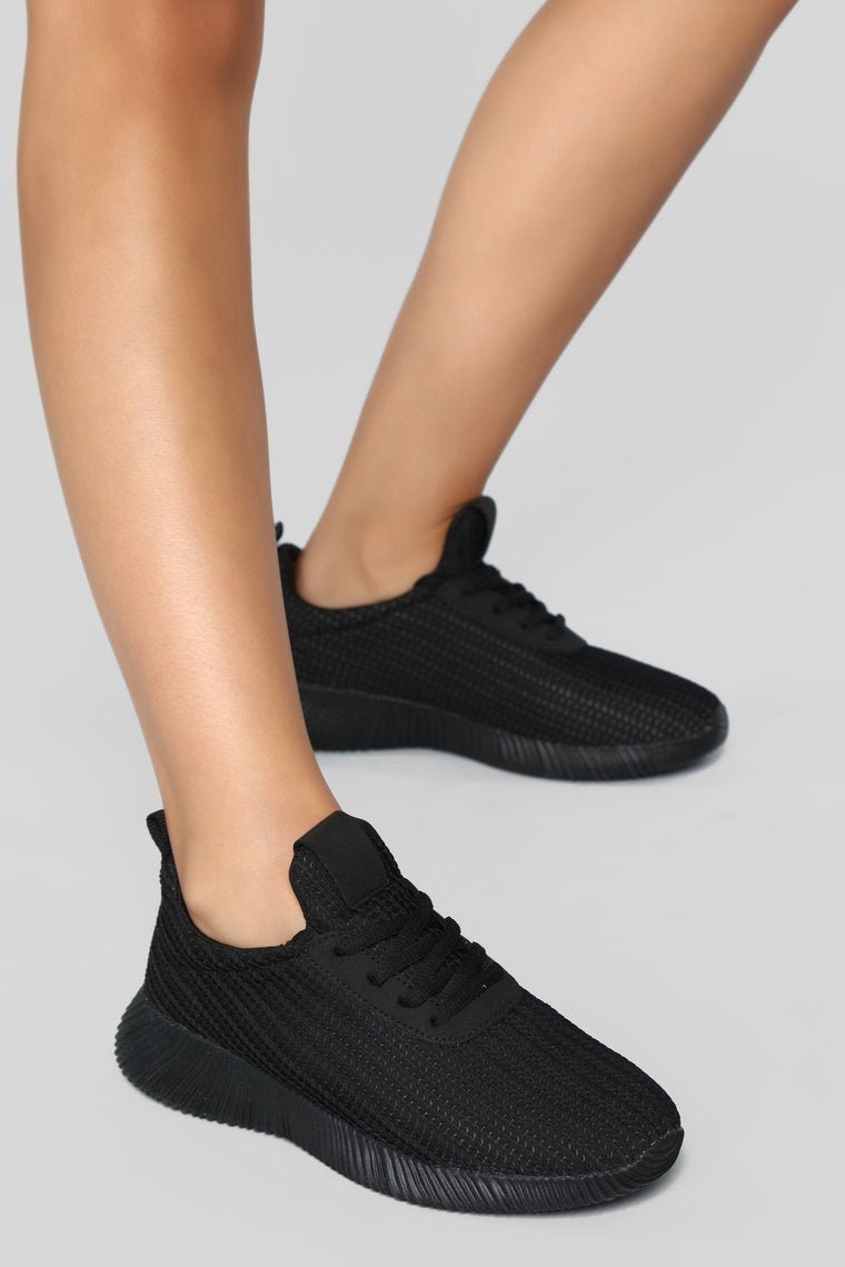 Kick Start Sneaker - Black - jameswhite001