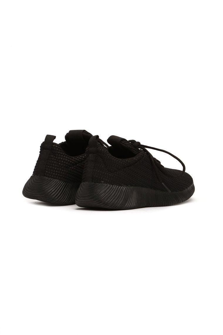Kick Start Sneaker - Black - jameswhite001