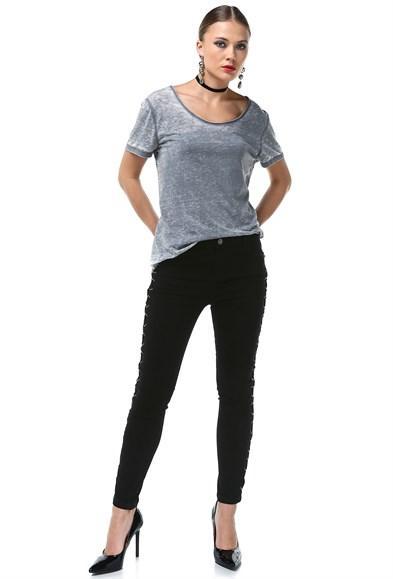 Kuru Kafa Baskılı Kadın T-Shirt - jameswhite001