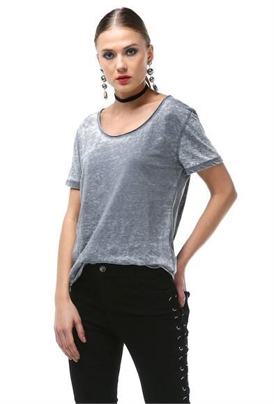 Kuru Kafa Baskılı Kadın T-Shirt - jameswhite001