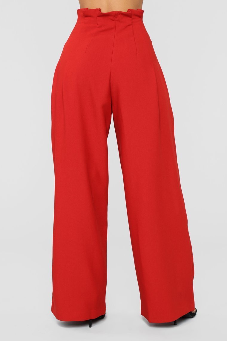 Let's Keep It Simple Pants - Rust - jameswhite001