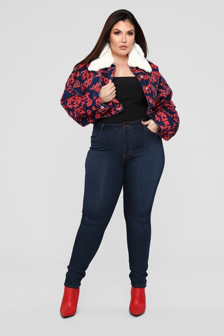 Lets Talk Denim Jacket - Dark Wash - jameswhite001