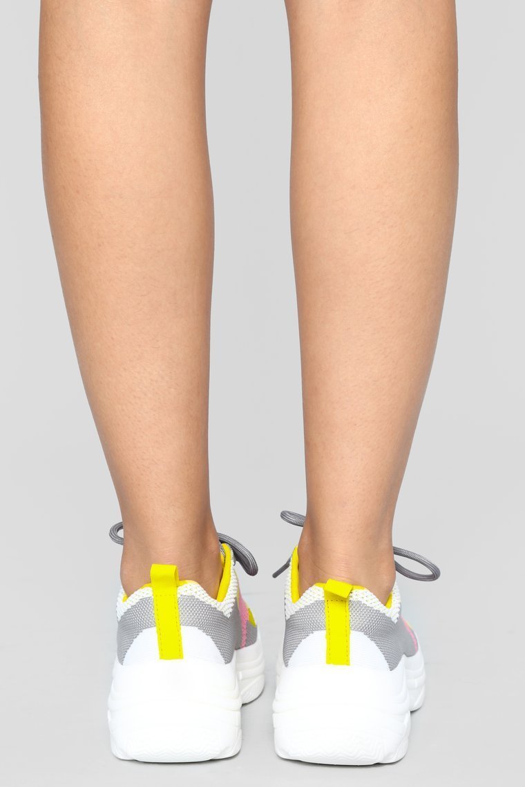 Like I Said Sneaker - Pink/Multi - jameswhite001