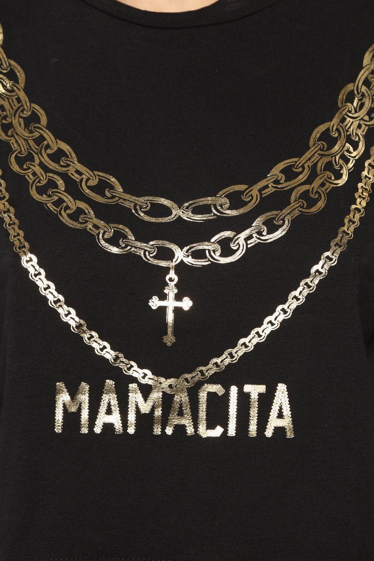 Lip Gloss Poppin' Top - Black - jameswhite001