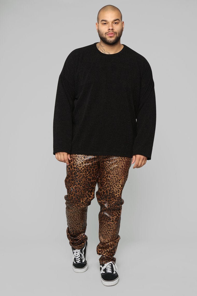 Lynx Skinny Jeans - Leopard - jameswhite001