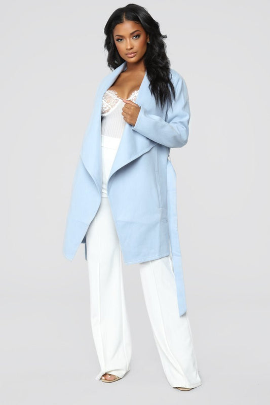 Manhattan Coat - Blue - jameswhite001