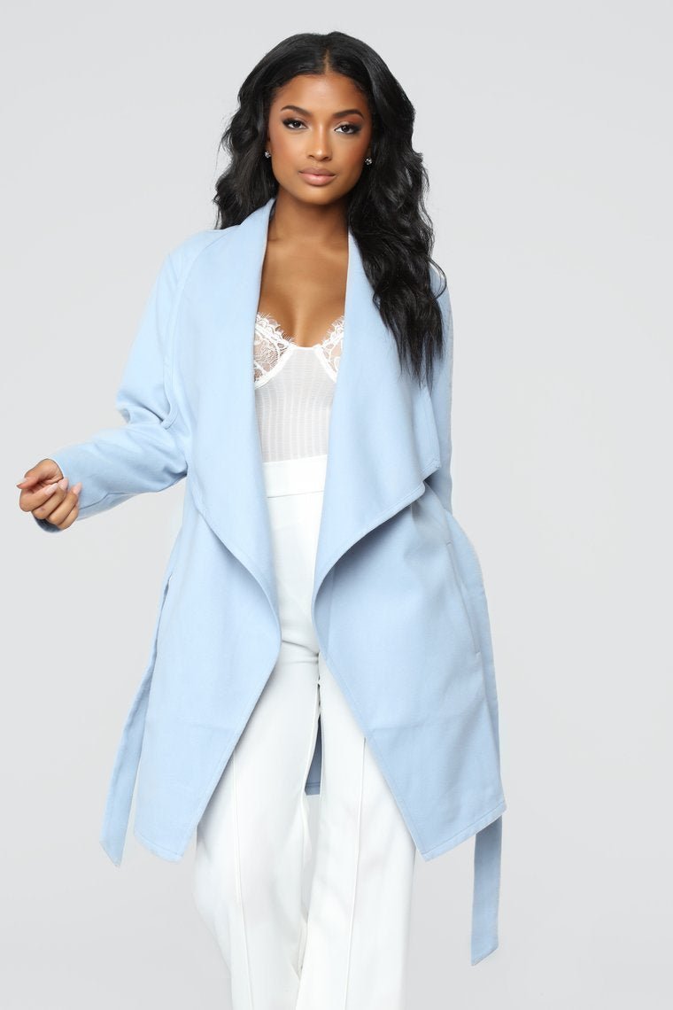 Manhattan Coat - Blue - jameswhite001