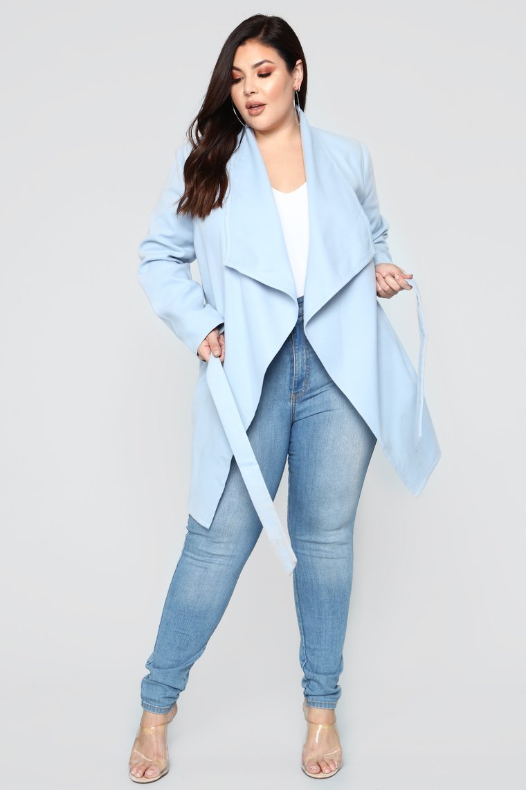 Manhattan Coat - Blue - jameswhite001