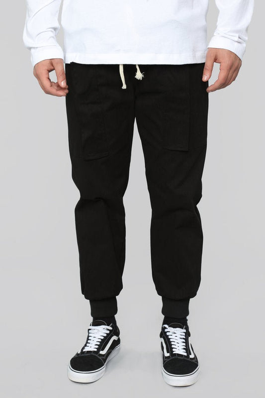 Miller Cargo Pants - Black - jameswhite001