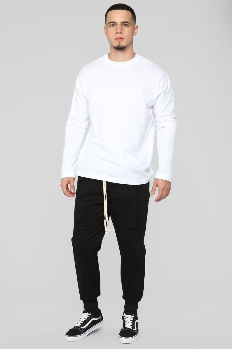 Miller Cargo Pants - Black - jameswhite001