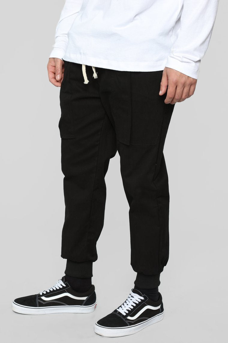 Miller Cargo Pants - Black - jameswhite001