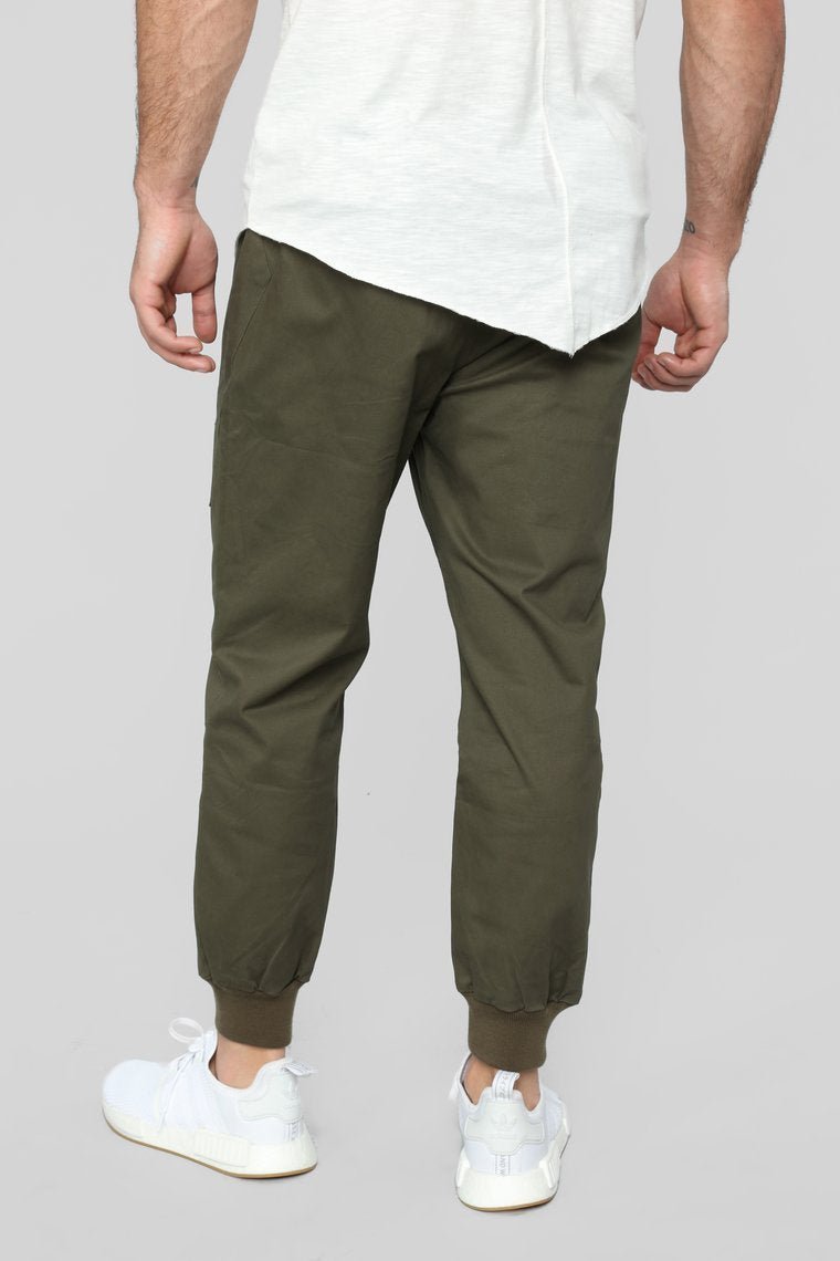 Miller Cargo Pants - Olive - jameswhite001