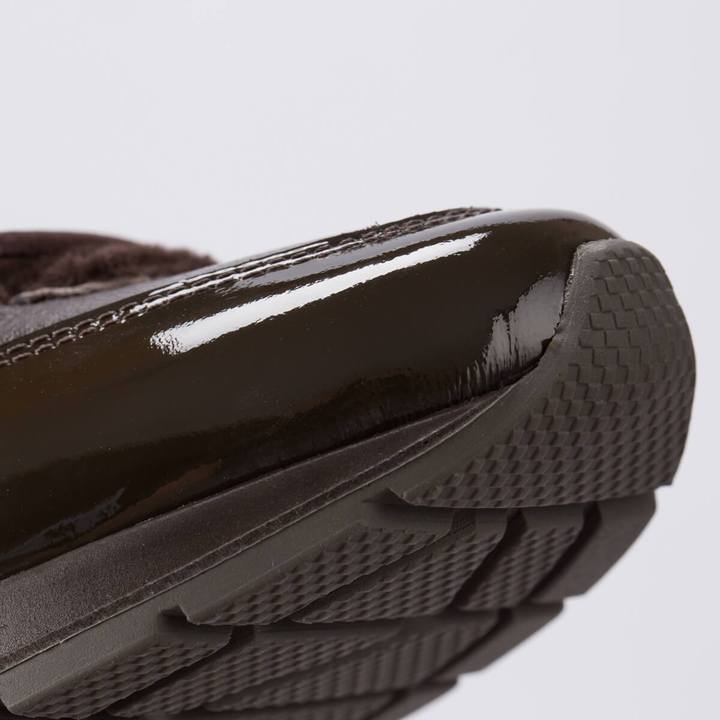 MIRANDA – LEATHER & FUR MIXED BROWN - jameswhite001