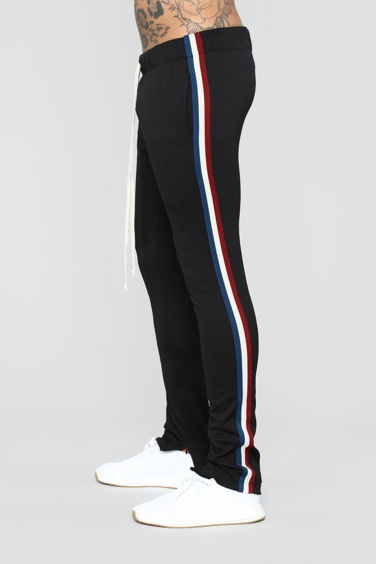 Mulholland Drive Track Pants - Black - jameswhite001