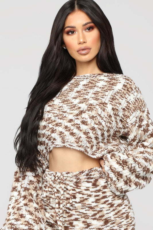 My One And Only Short Set - Brown - jameswhite001